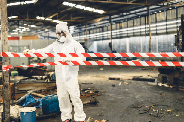 Professional Infectious Disease Decontamination technician working in Alta, IA